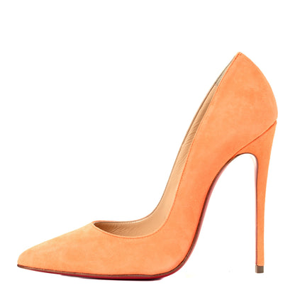 Christian Louboutin Suede So Kate 120 Pumps 37.5 Sunset 1 of 11