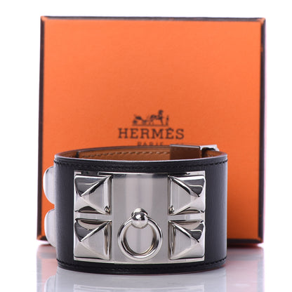 Hermes Chamonix Collier De Chien CDC Bracelet S Black 8 of 8