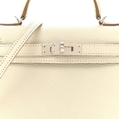 Hermes Chevre Mysore Mini Kelly Sellier 20 Mushroom 8 of 11