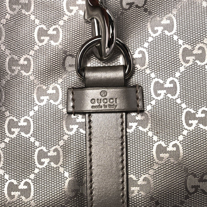 Gucci Imprime Monogram Medium Joy Shoulder Bag Silver 10 of 12