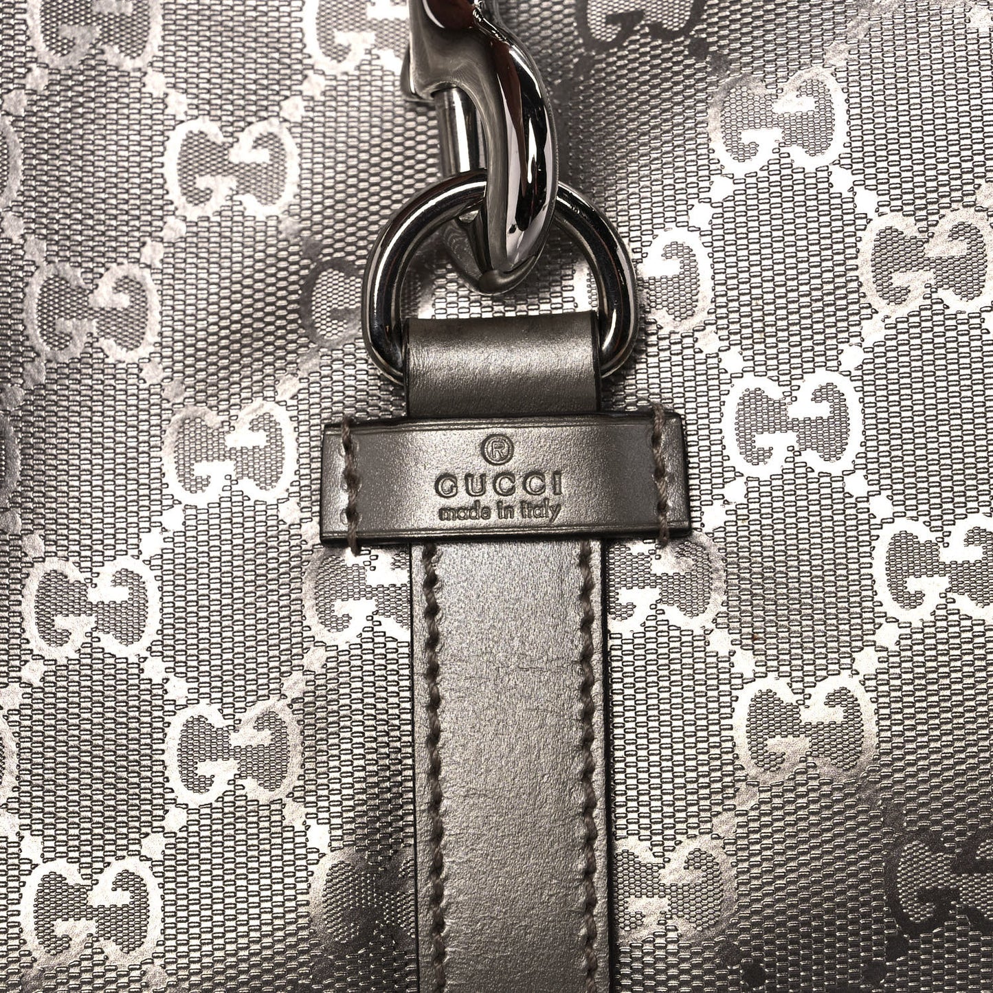 Imprime Monogram Medium Joy Shoulder Bag Silver