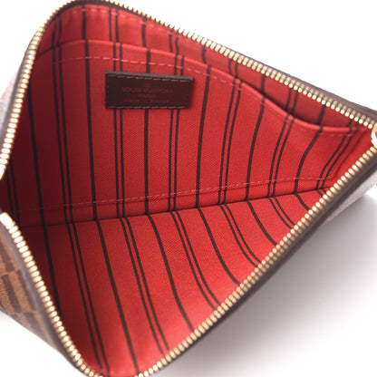 Louis Vuitton Damier Ebene Neverfull MM GM Pochette 5 of 8