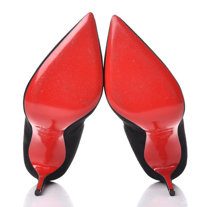 Christian Louboutin Suede Victorina 100 Pumps 39 Black 5 of 8