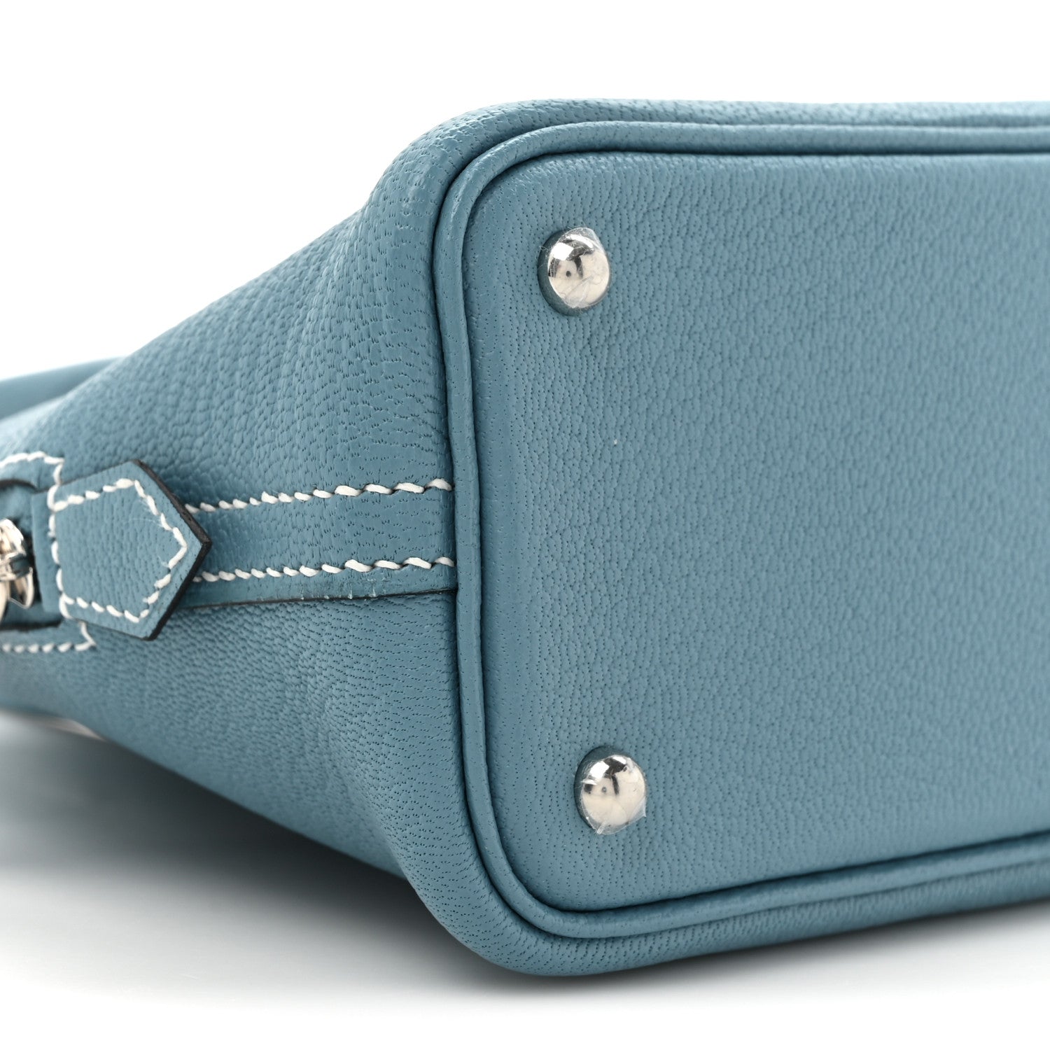 Hermes Chevre Mysore Mini 1923 Bolide Bleu Jean 10 of 11