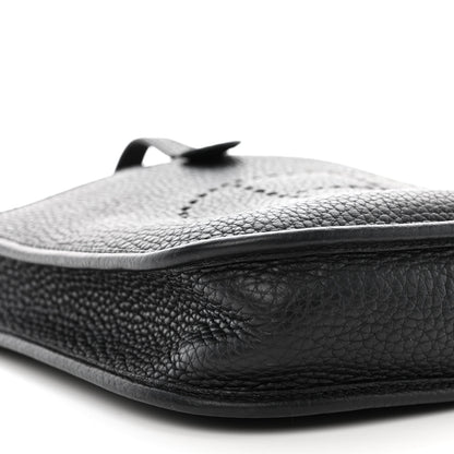 Hermes Taurillon Clemence Evelyne TPM Black 9 of 11