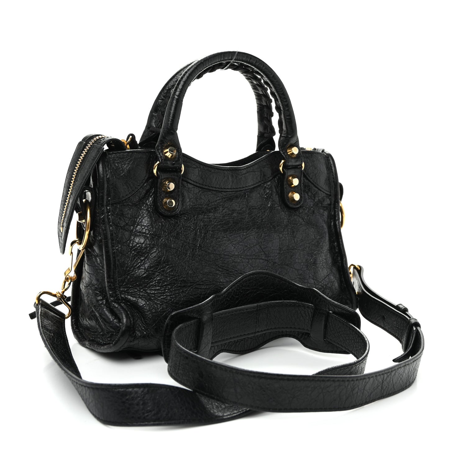 Agneau Giant 12 Gold Hardware Mini City Black