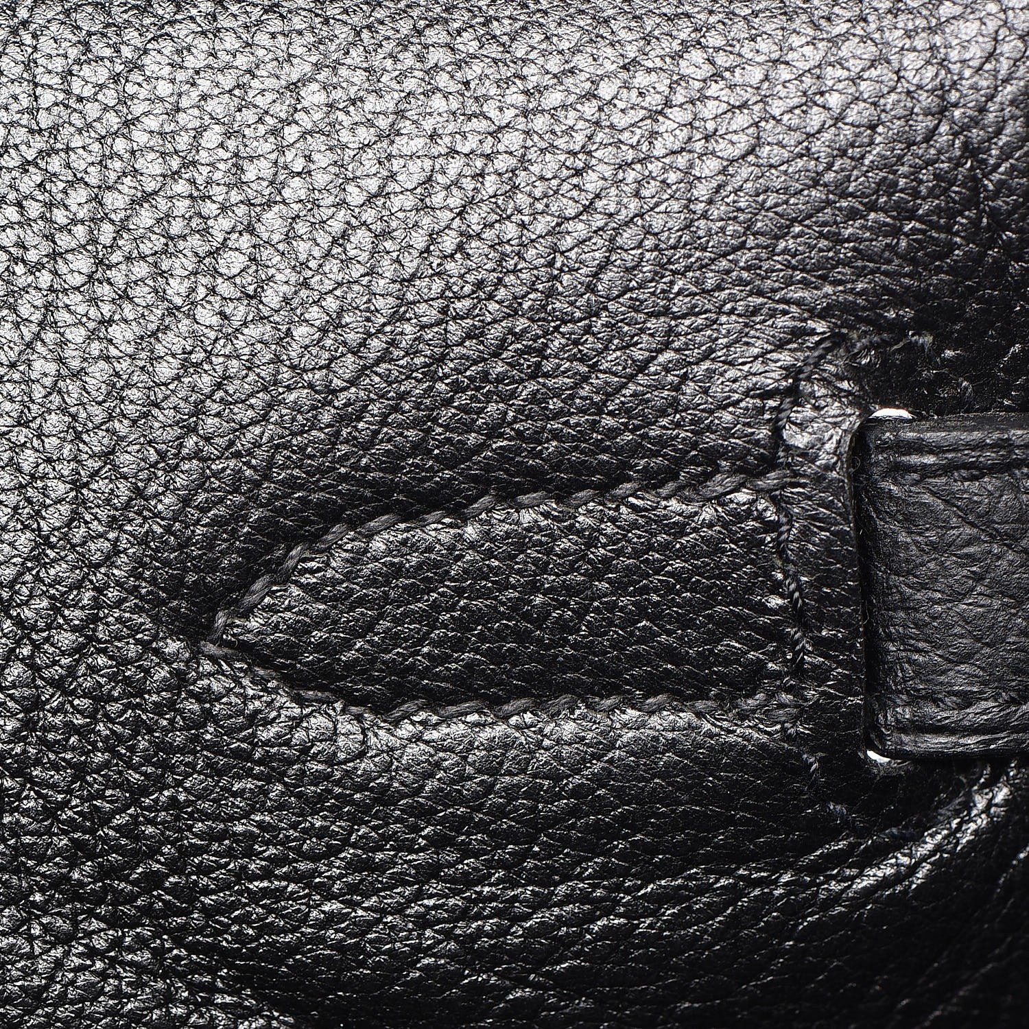 Hermes Taurillon Clemence Birkin 35 Black 10 of 33
