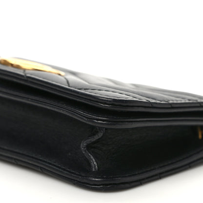 Gucci Calfskin Matelasse GG Marmont Mini Bag Black 8 of 10