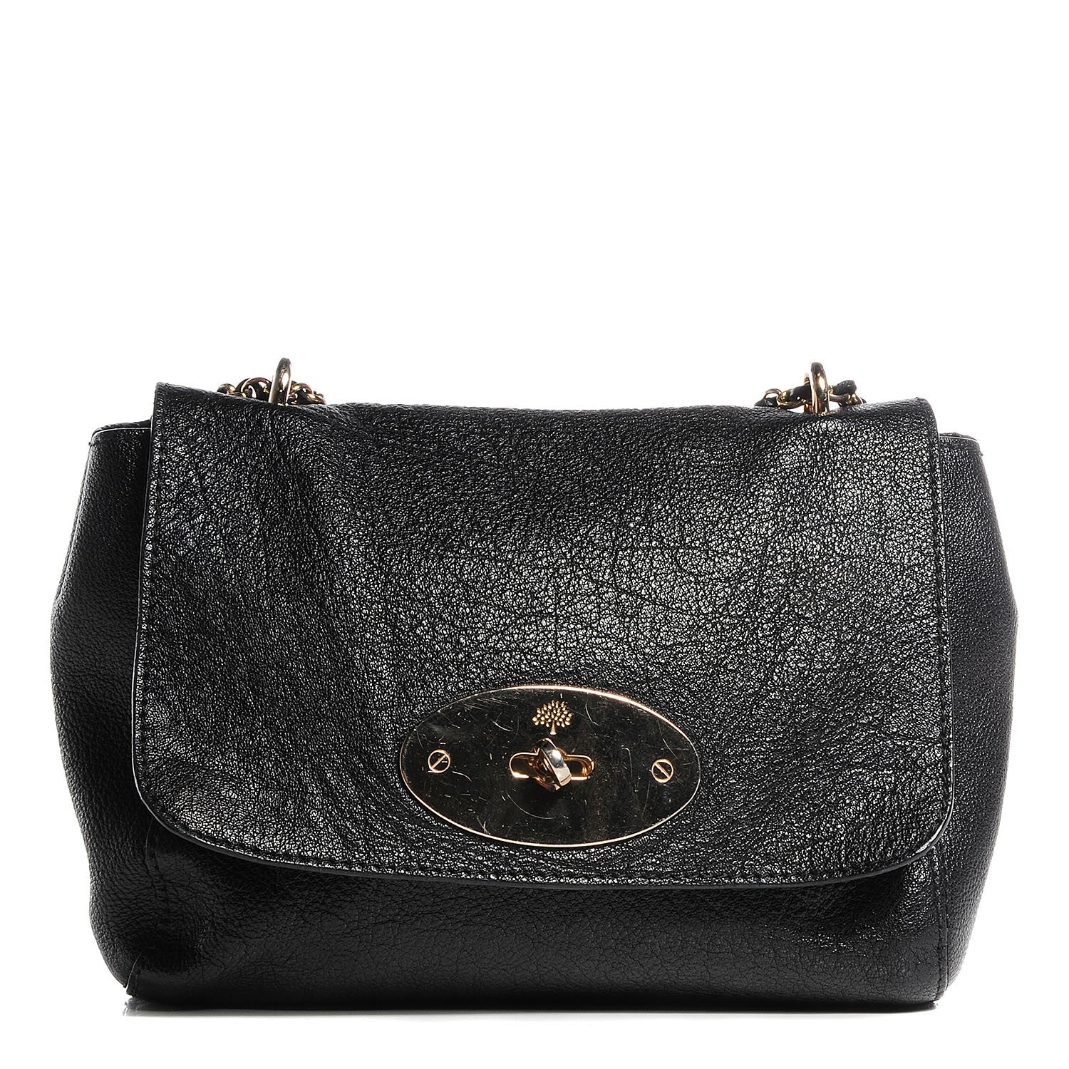 Mulberry Soft Grain Leather Lily Flap Black 1 of 8