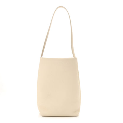 The Row Grained Calfskin Medium N/S Park Tote Ivory 1 of 10