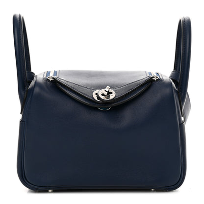 Hermes Swift Verso Mini Lindy 20 Bleu Navy Bleu Frida 1 of 14