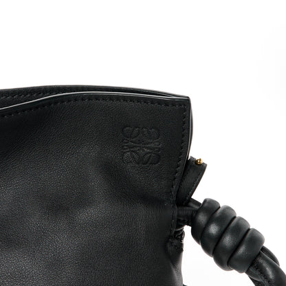 Loewe Nappa Medium Flamenco Knot Bag Black 7 of 10
