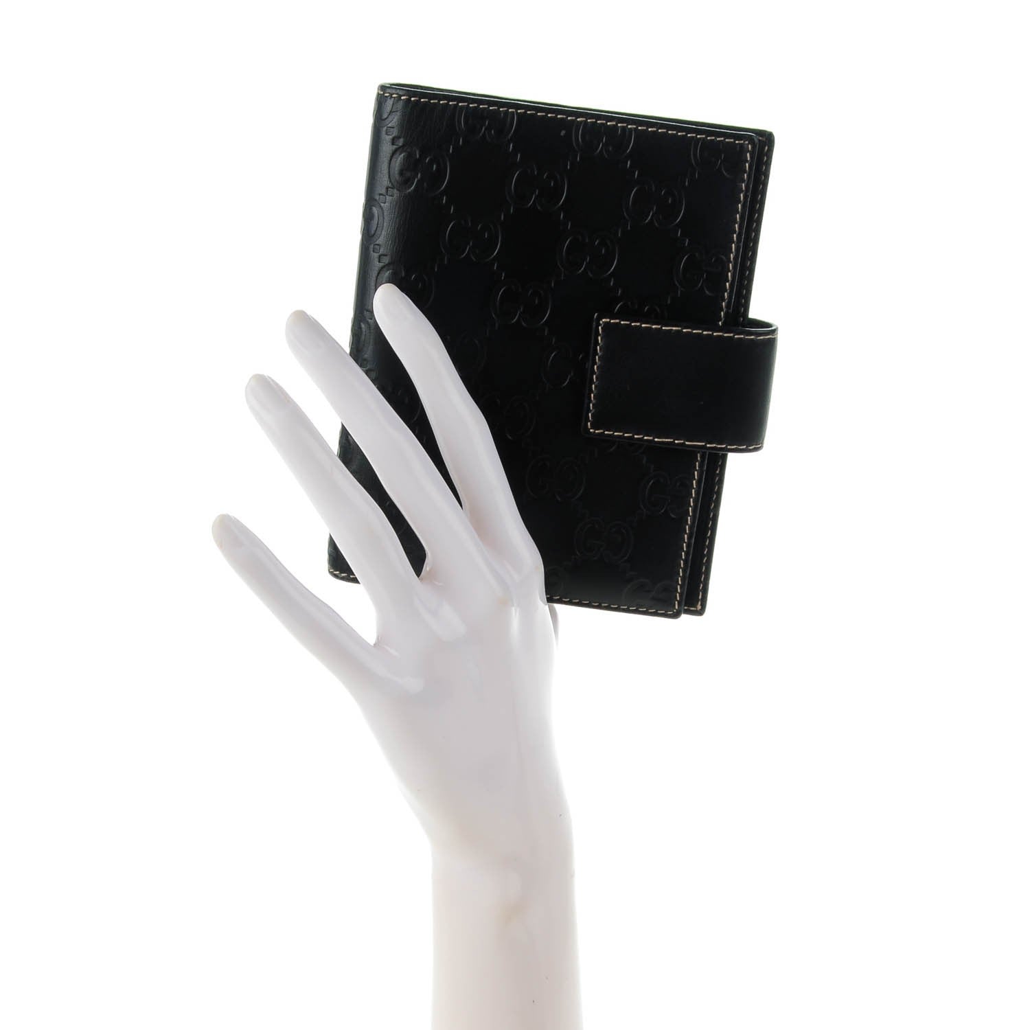 Gucci Guccissima Standard Agenda Black 2 of 7