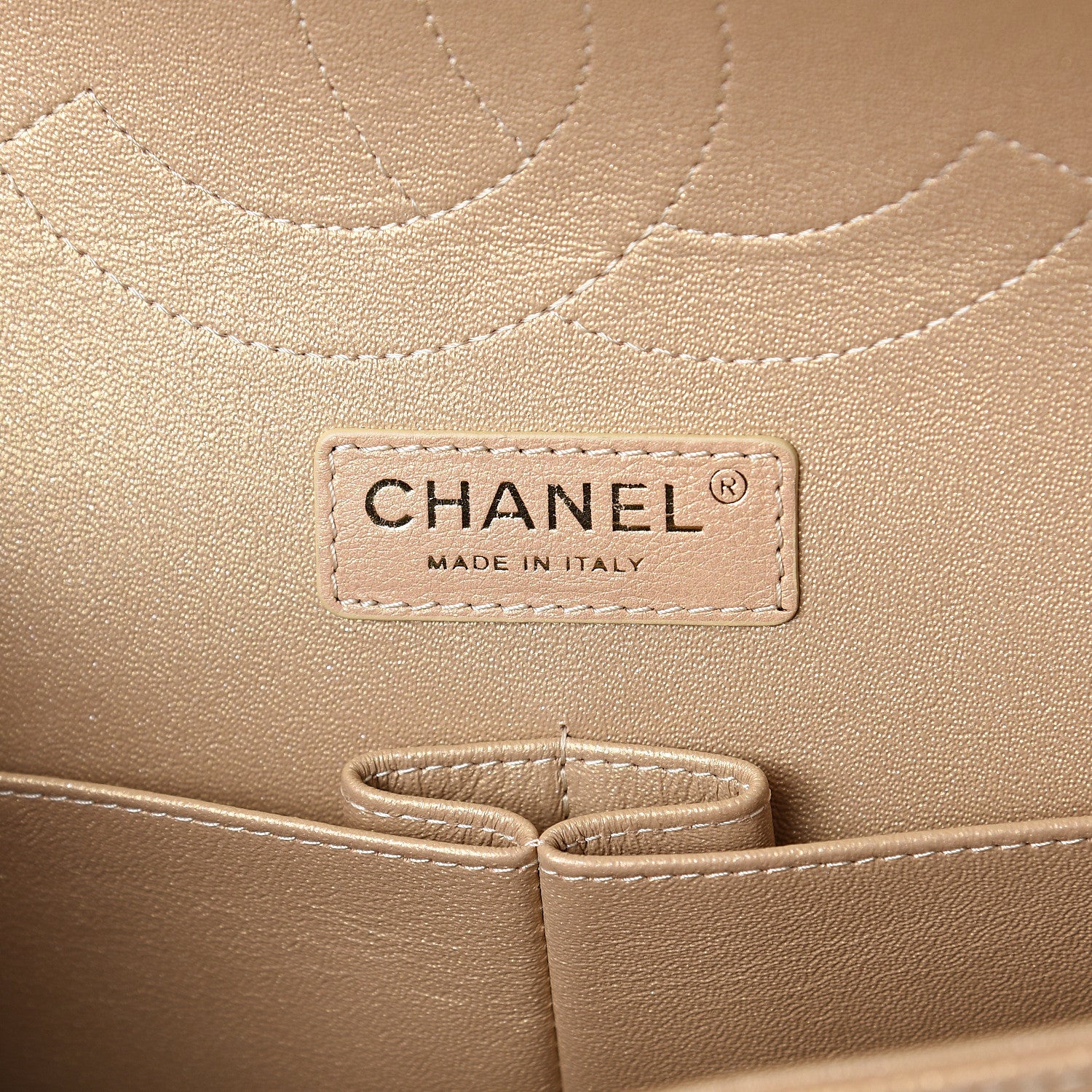 Chanel Pearly Caviar Quilted Jumbo Double Flap Gold 5 of 8