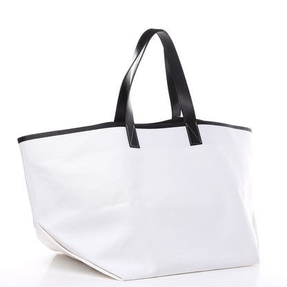 Celine Textile Medium Made In Tote Black White 4 of 10