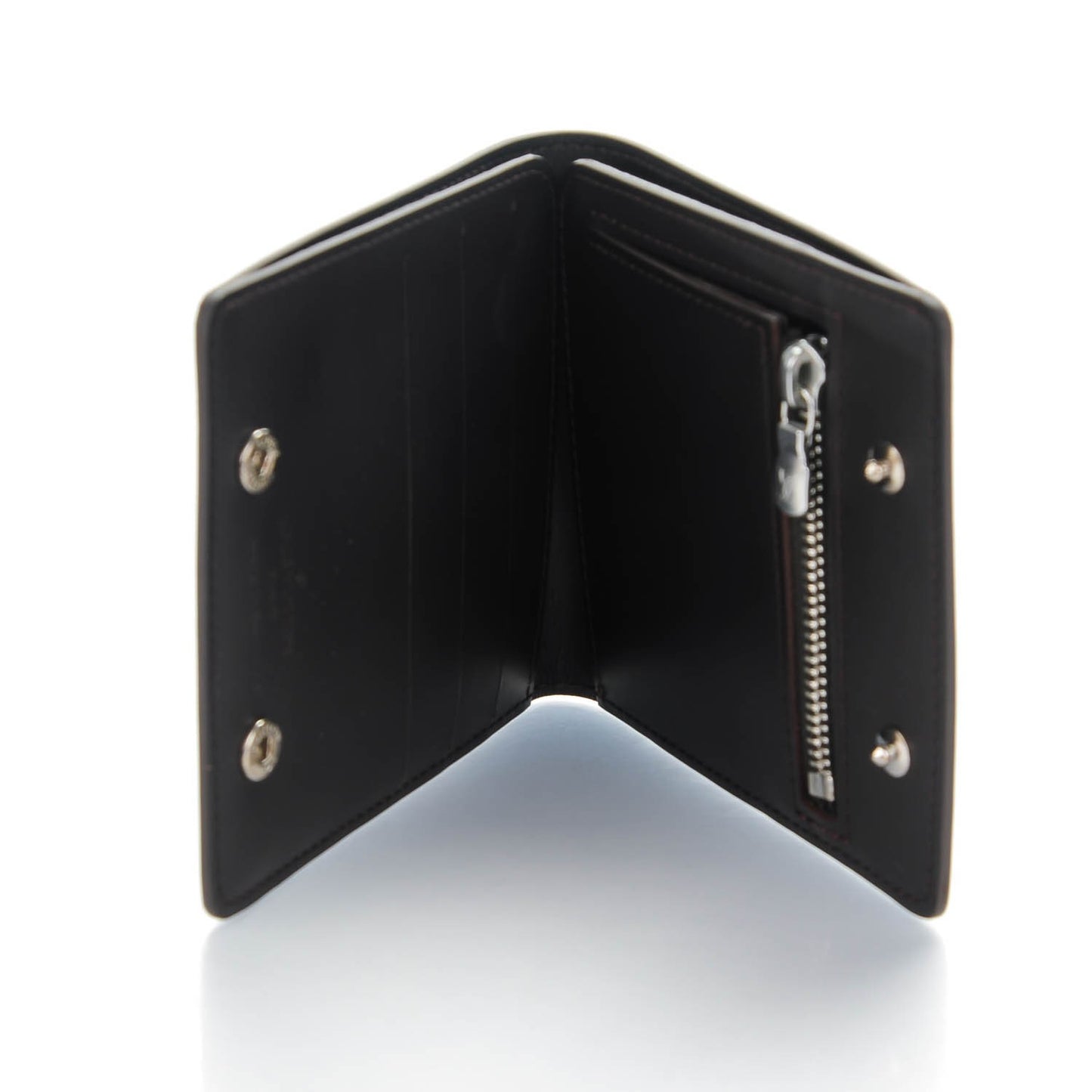 Monogram Glace Compact Wallet Cafe Brown