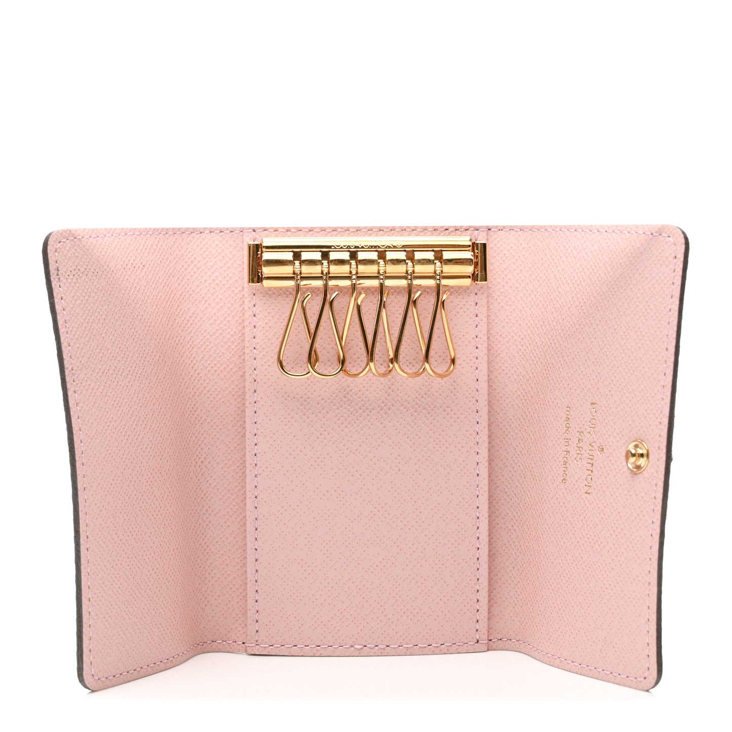 Monogram Multicles 6 Key Holder Rose Ballerine