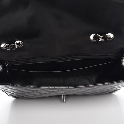 Chanel Patent Quilted Jumbo Single Flap Black 5 of 8