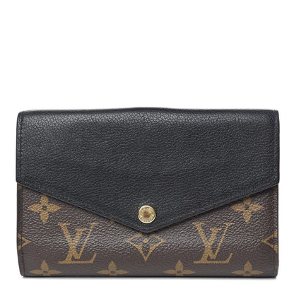 Louis Vuitton Monogram Pallas Compact Wallet Black 1 of 10