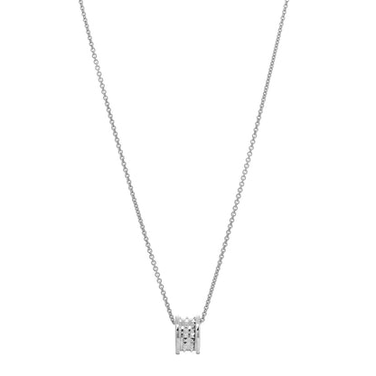 Bulgari Sterling Silver Save The Children Pendant Necklace 1 of 5