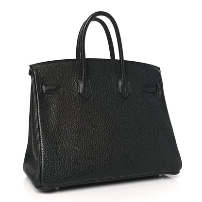 Hermes Togo Birkin 25 Black 3 of 10