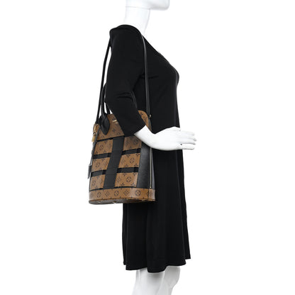 Louis Vuitton Reverse Monogram Tressage Tote 2 of 9