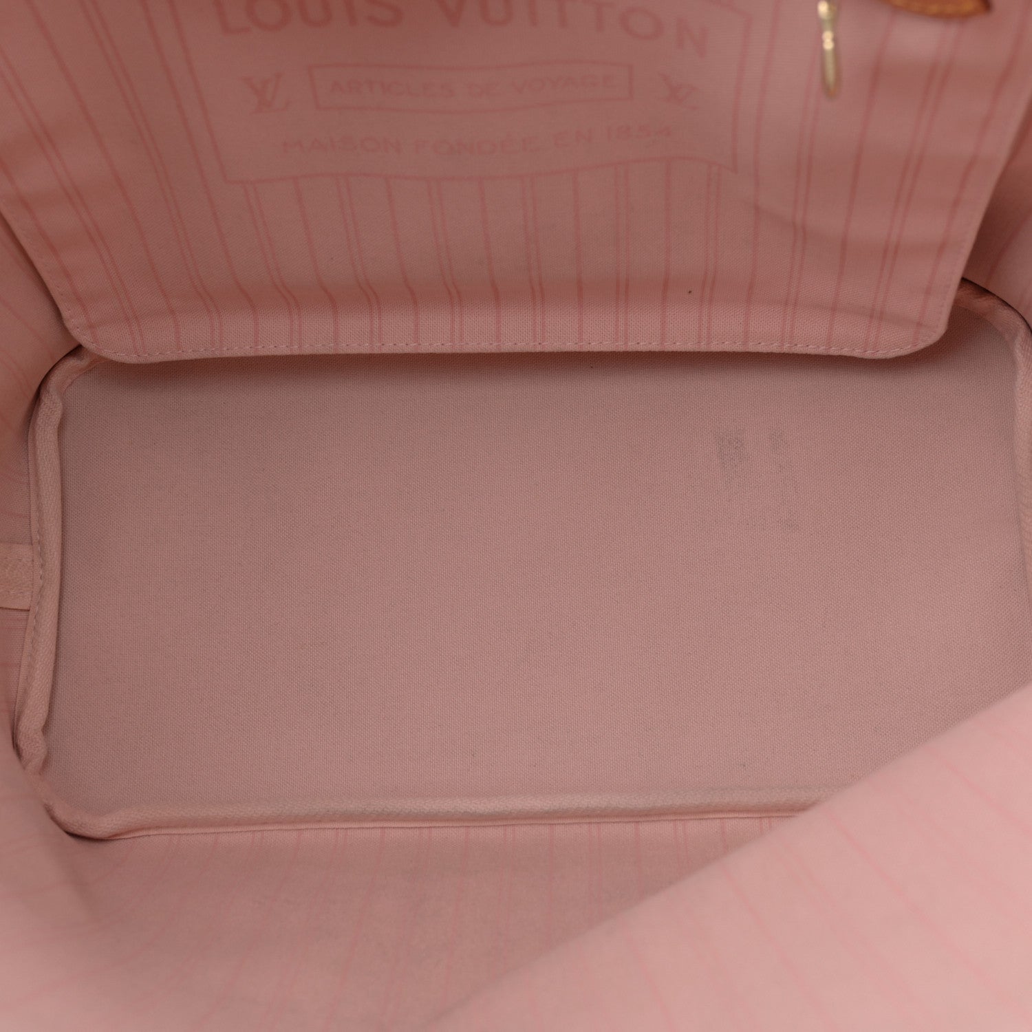 Louis Vuitton Damier Azur Neo Neverfull MM Rose Ballerine 6 of 13