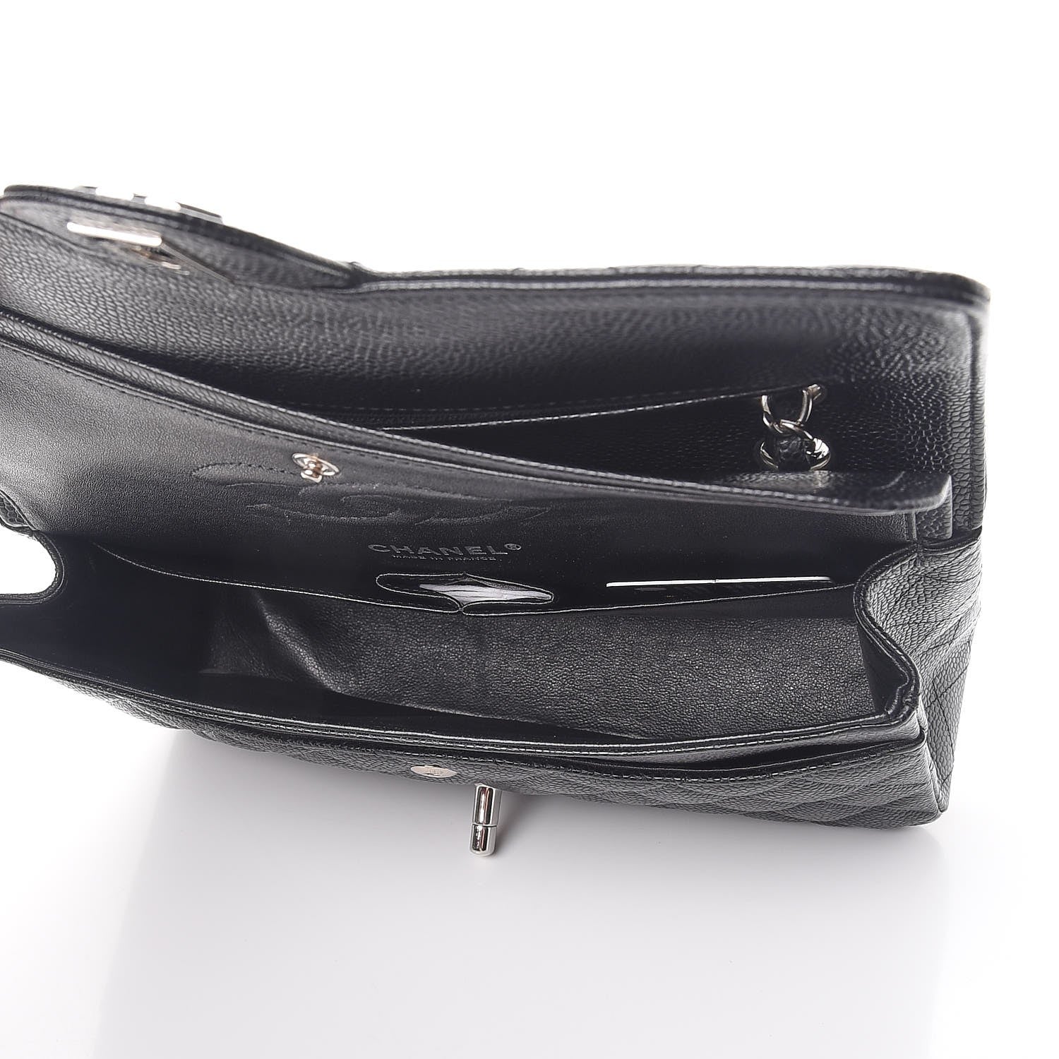 Chanel Caviar Quilted Medium Double Flap Black 5 of 8