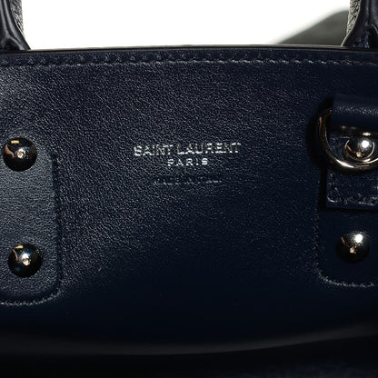 Saint Laurent Calfskin Nano Sac De Jour Marine 6 of 7