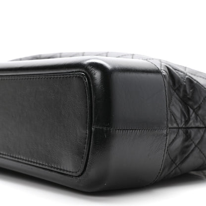 Chanel Calfskin Quilted Large Gabrielle Shopping Tote Black 9 of 11
