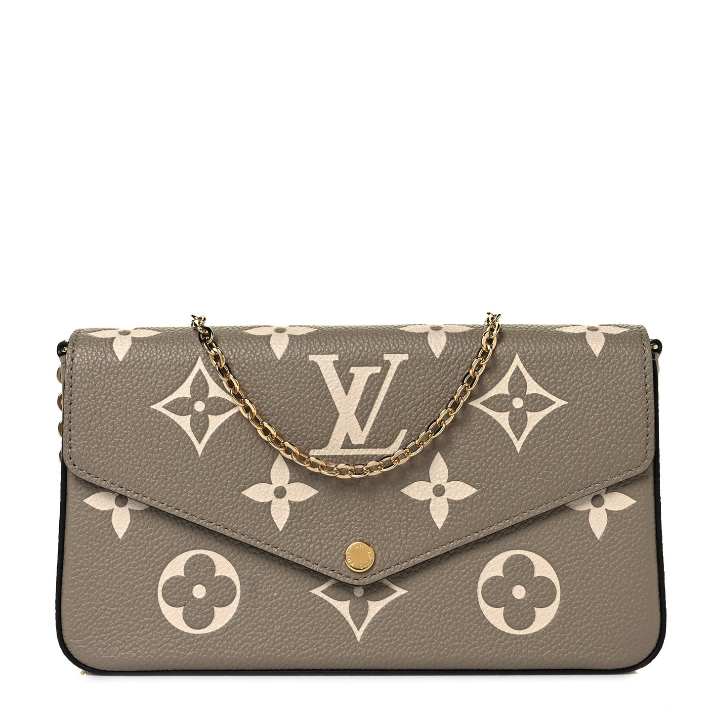 Empreinte Monogram Giant Felicie Pochette Tourterelle Creme