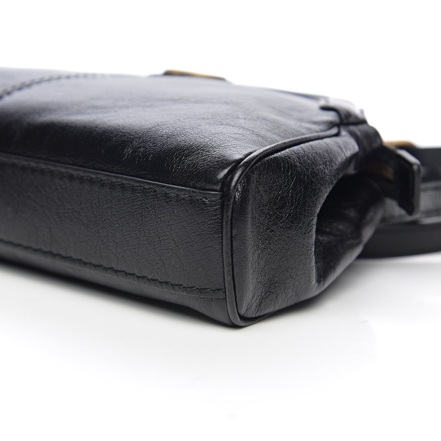 Calfskin Small Re(Belle) Crossbody Bag Black