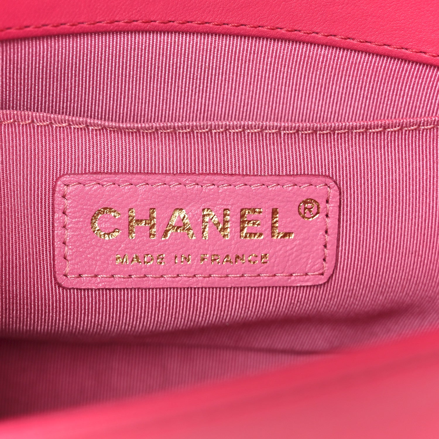 Chanel Lambskin Quilted Small Boy Flap Dark Pink 6 of 10