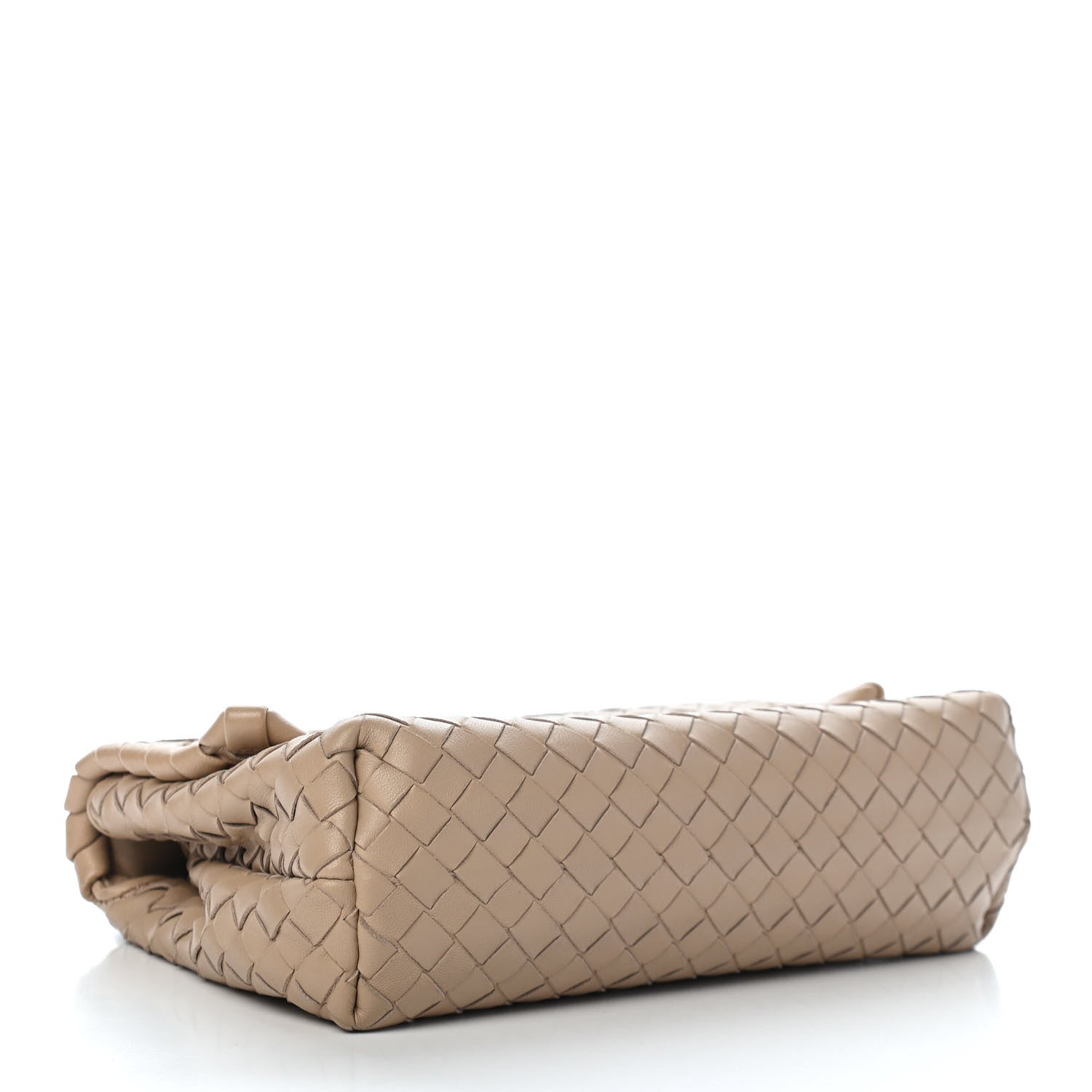 Bottega Veneta Nappa Intrecciato Baby Olimpia Shoulder Bag Mink 4 of 8