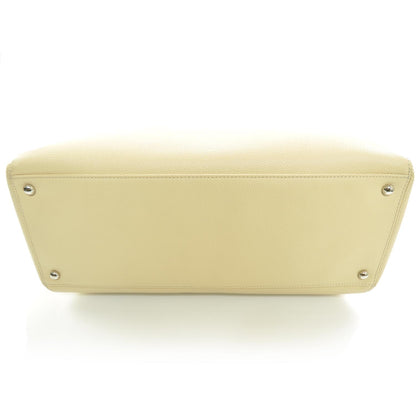 Chanel Caviar Cerf Shopper Tote Beige 4 of 10