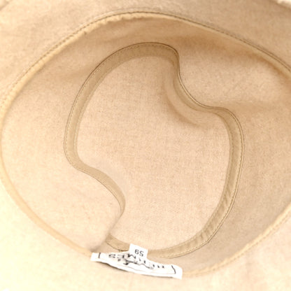 Hermes Wool Cashmere Harper H Point Avalon Bucket Hat 59 Corde Ecru 9 of 10