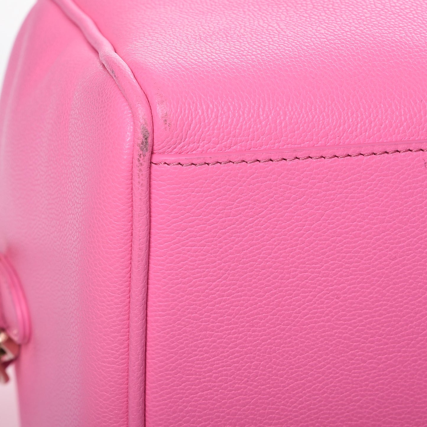 Calfskin Palazzo Duffle Bag Pink