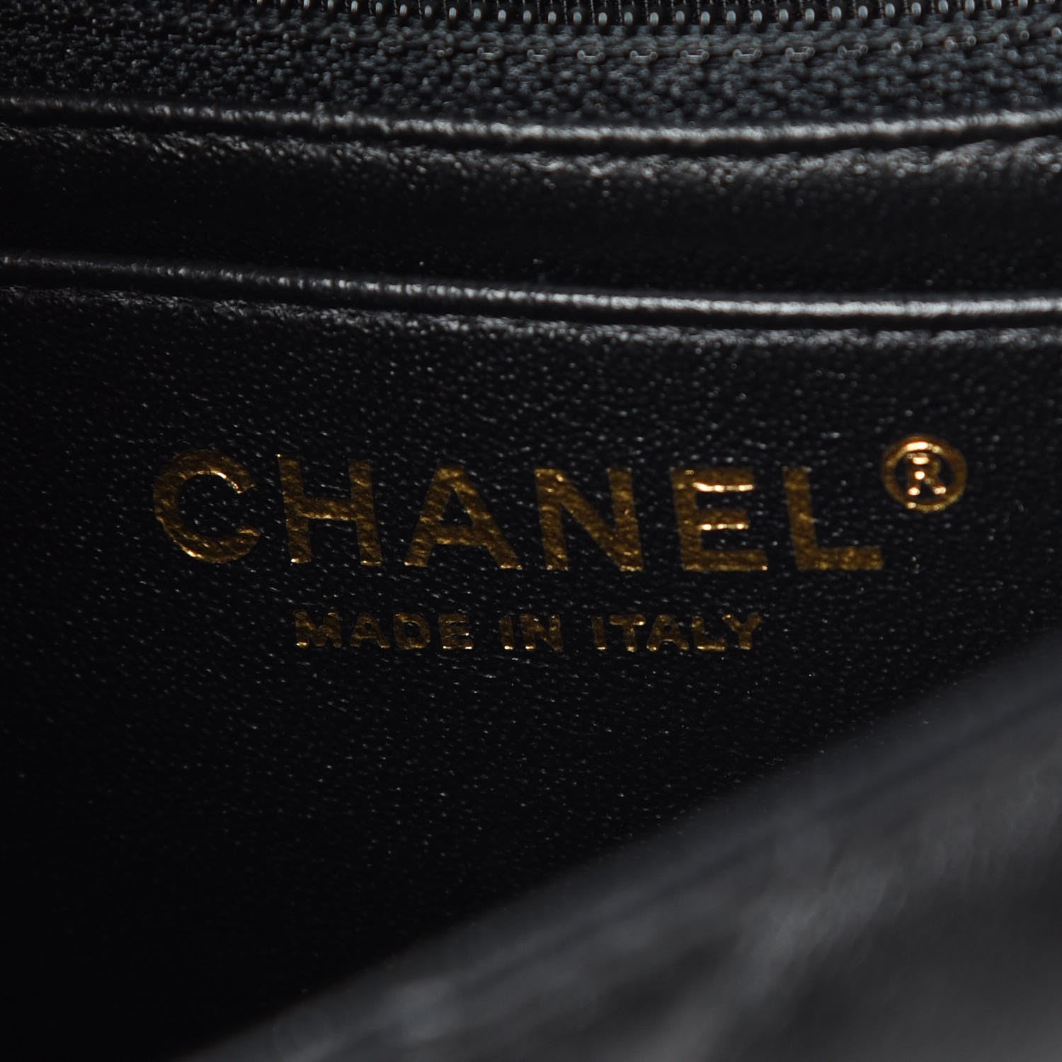 Chanel Lambskin Quilted Mini Square Flap Black 6 of 11