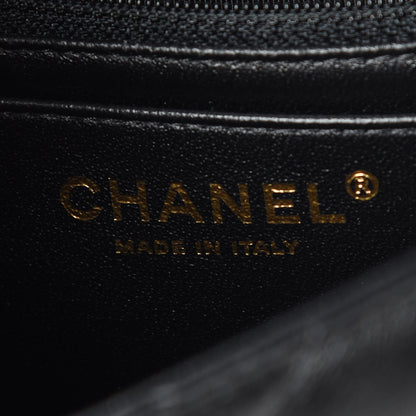 Chanel Lambskin Quilted Mini Square Flap Black 6 of 11