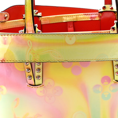 Christian Louboutin Patent Calfskin Loubinthesky Small Cabata Tote Multicolor 12 of 13