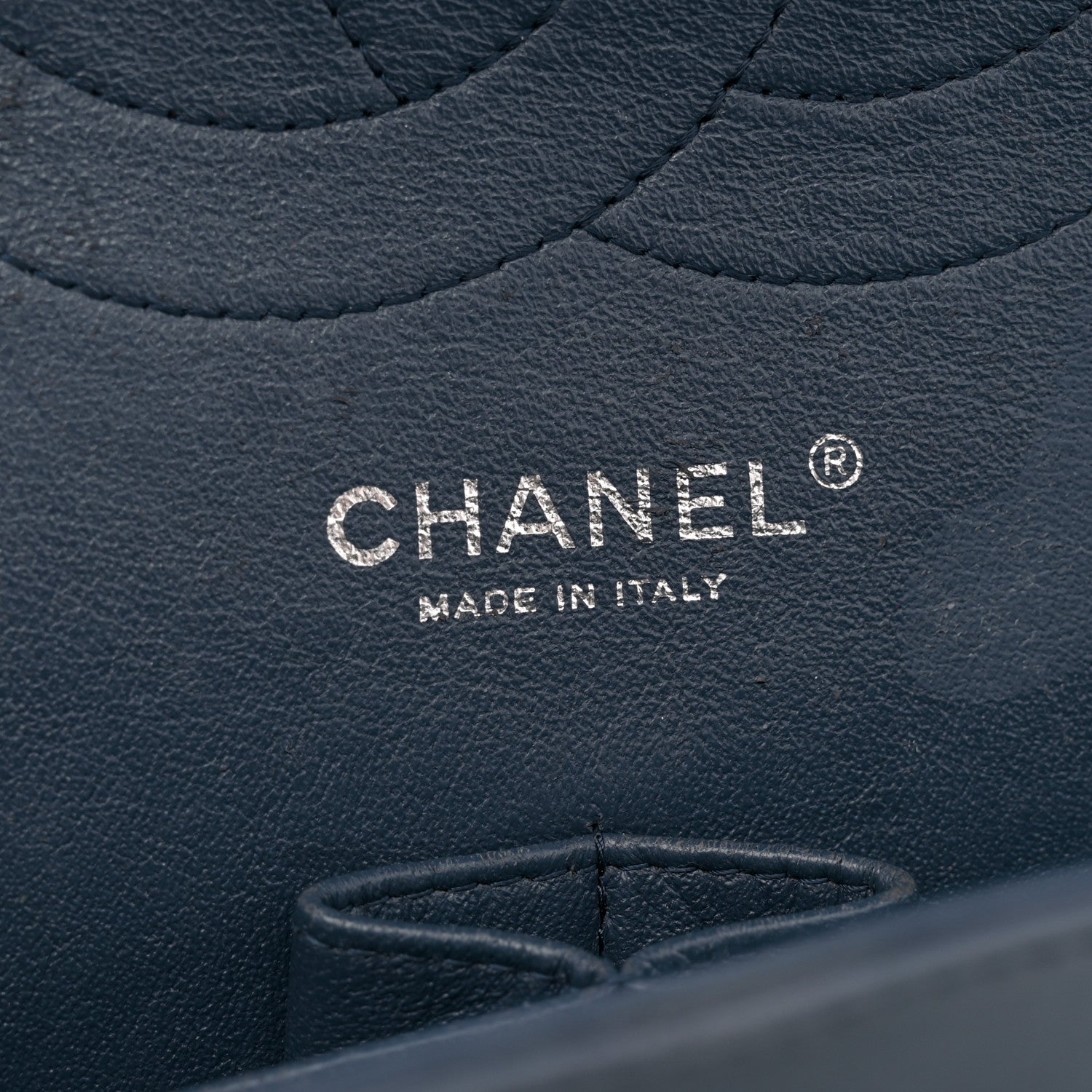 Chanel Patent Quilted Jumbo Double Flap Navy 6 of 14