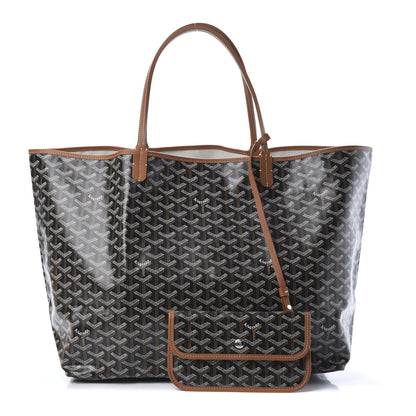 Goyard Goyardine Saint Louis GM Black Gold 1 of 11