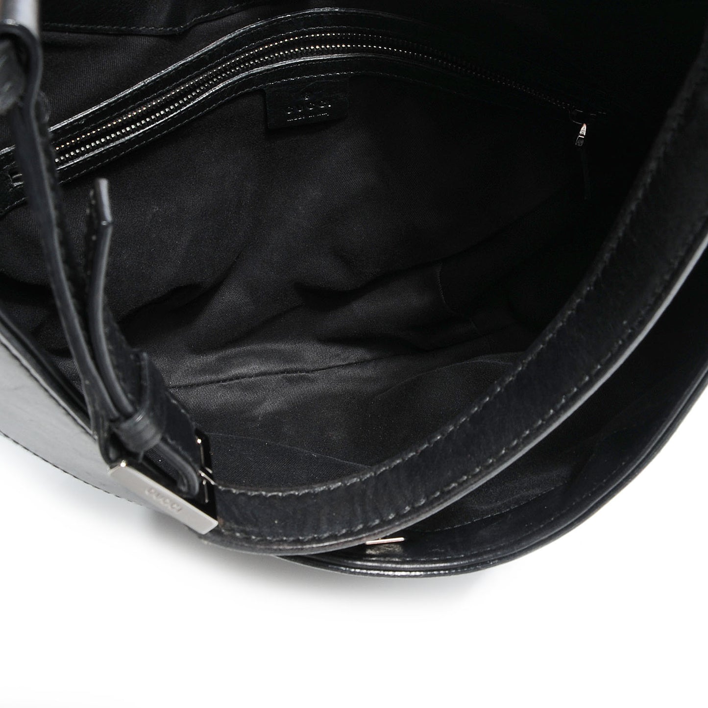 Monogram Half Moon Hobo Black