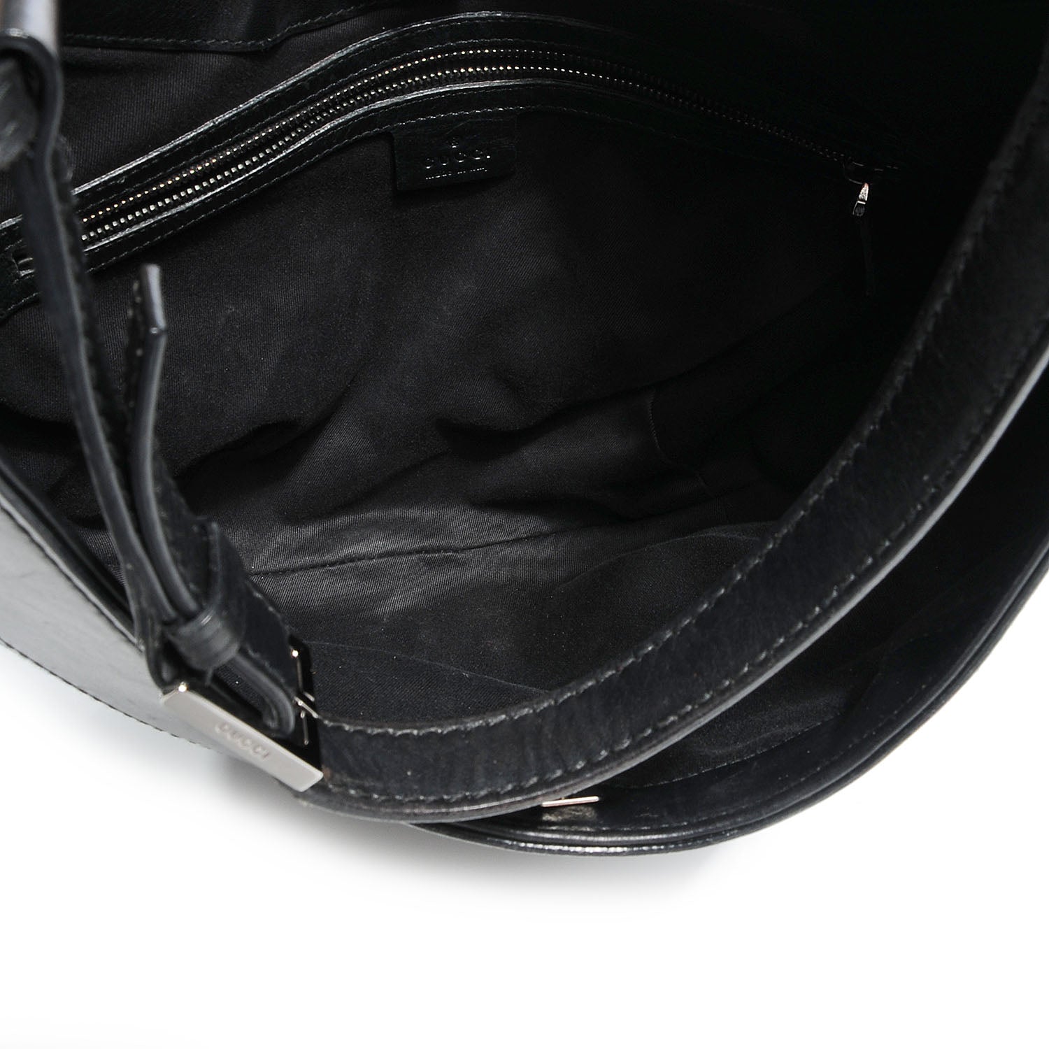 Gucci Monogram Half Moon Hobo Black 5 of 7