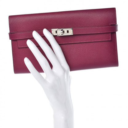 Hermes Epsom Kelly Longue Wallet Tosca 2 of 22
