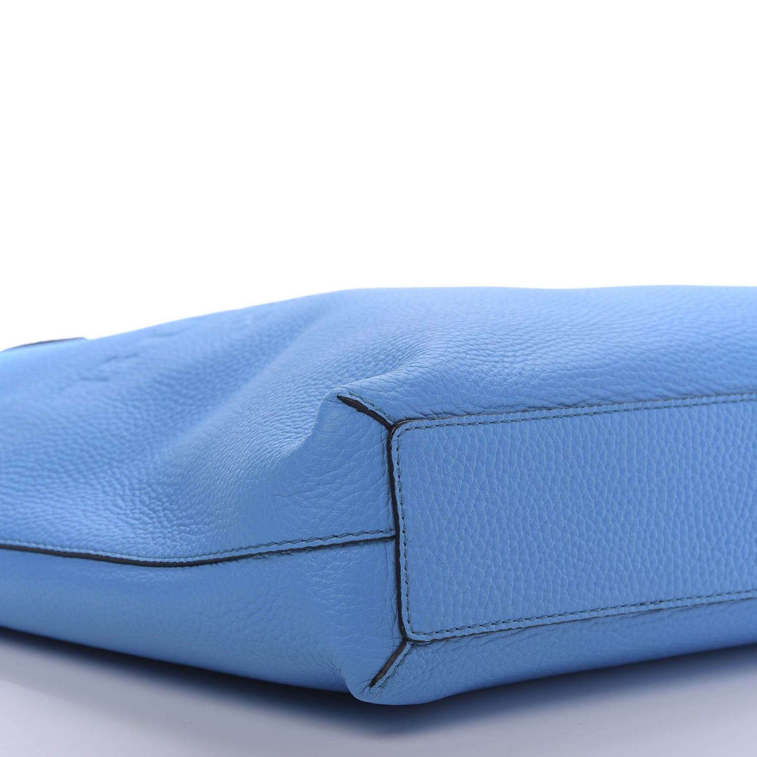 Burberry Grainy Calfskin Remington Tote Neon Blue 5 of 10