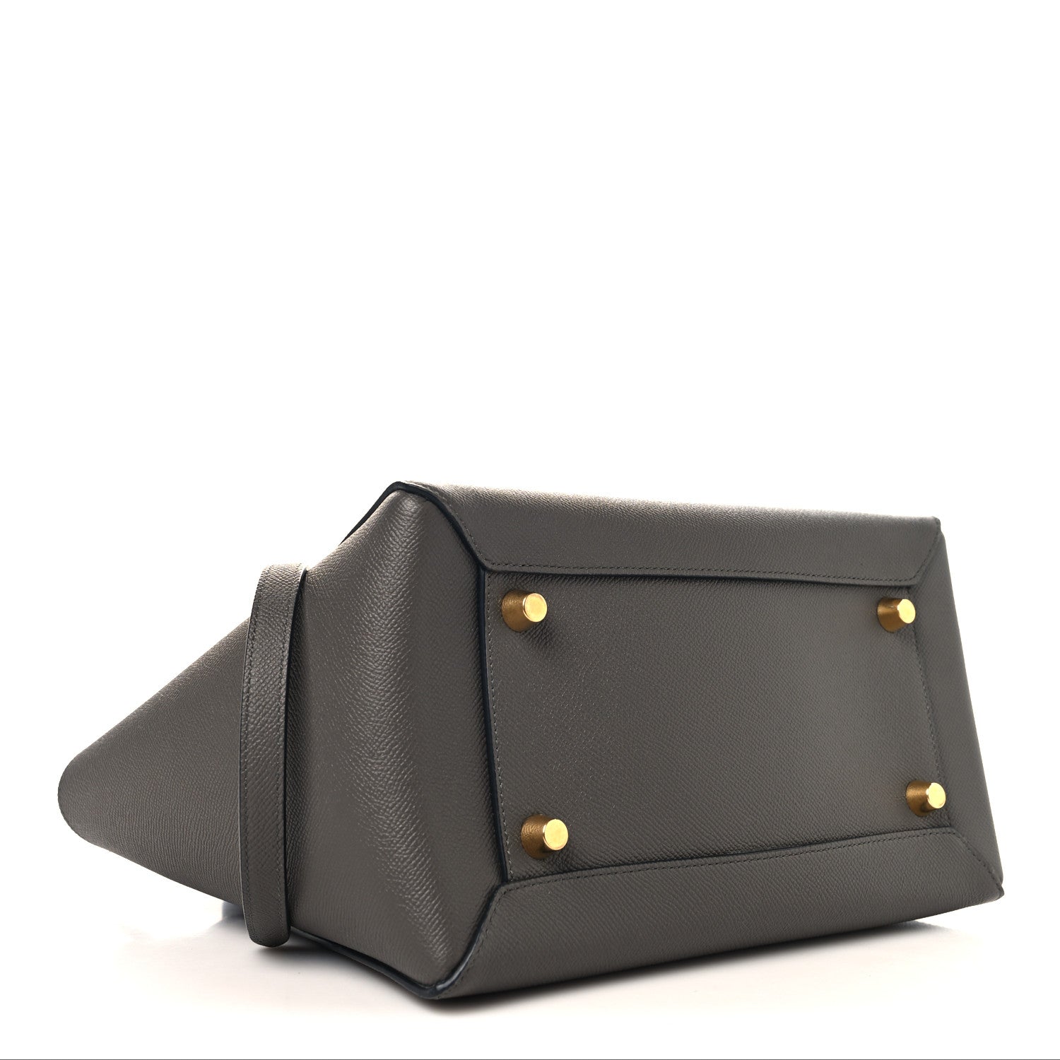 Celine Grained Calfskin Mini Belt Bag Grey 4 of 12