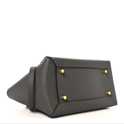 Celine Grained Calfskin Mini Belt Bag Grey 4 of 12