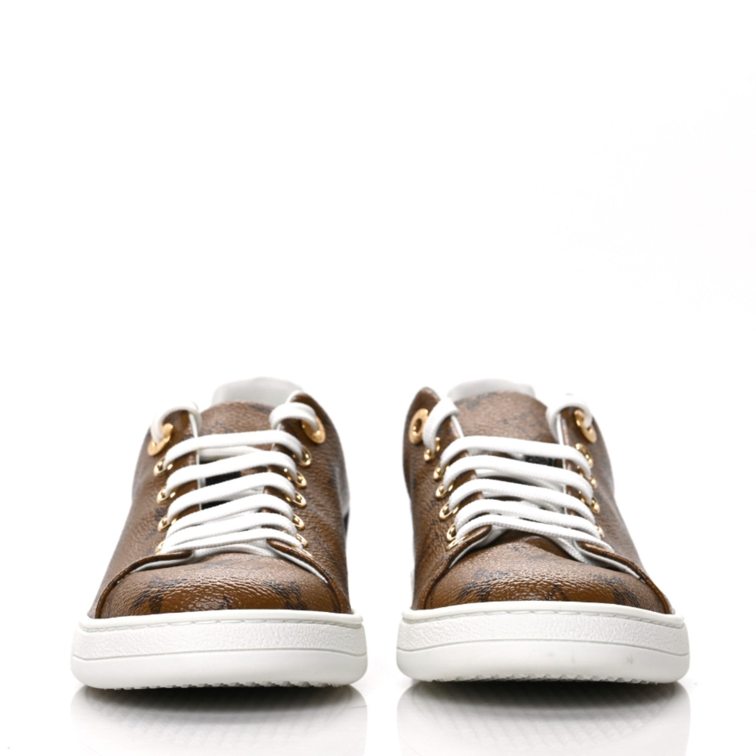 Louis Vuitton Reverse Monogram Frontrow Sneakers 37.5 2 of 9
