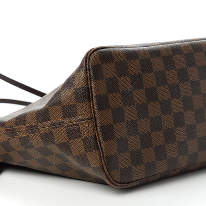 Louis Vuitton Damier Ebene Neo Neverfull MM Rose Ballerine 6 of 11